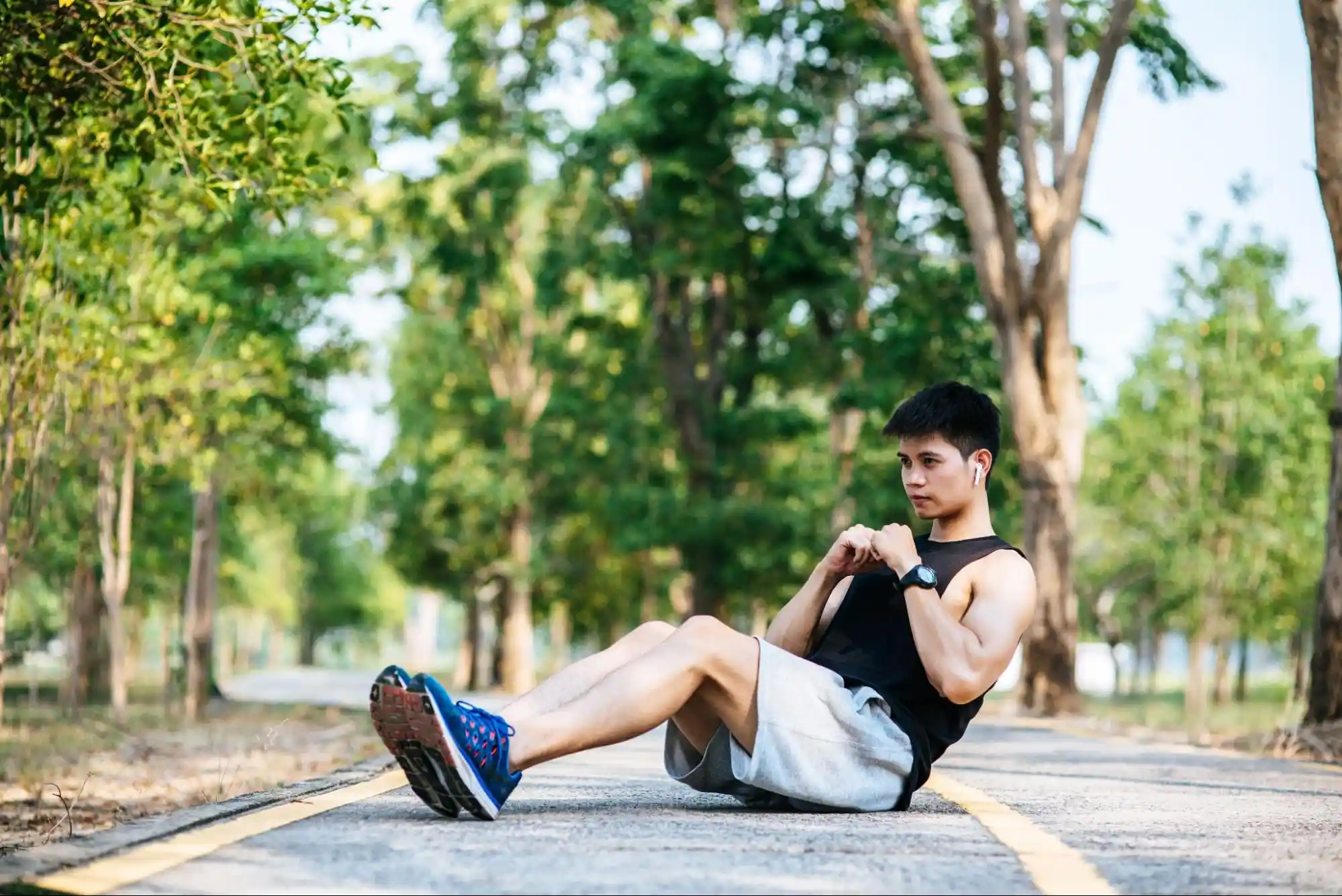 Gerakan sit up yang benar